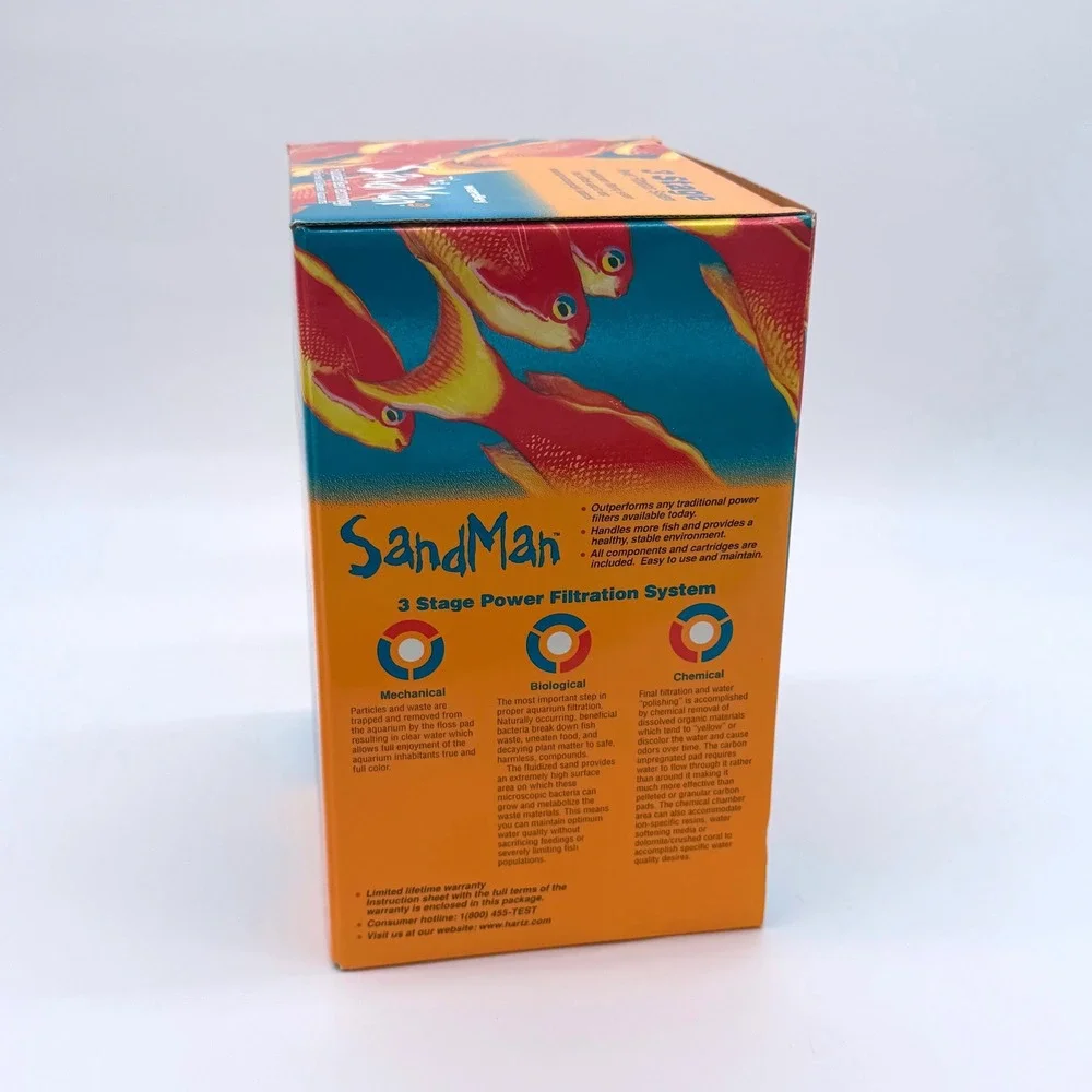 Vintage Wardley SandMan ES Aquarium Filter 10-38 Gallon NEW NOS Complete